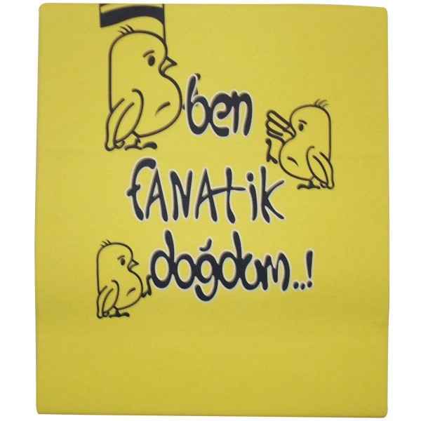 Özge Minipop 3812 Penye Bebek Battaniyesi Sarı-Lacivert