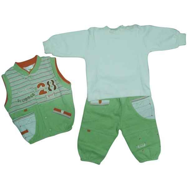 Tory Baby 4047 3lü Bebek Takımı Yeşil