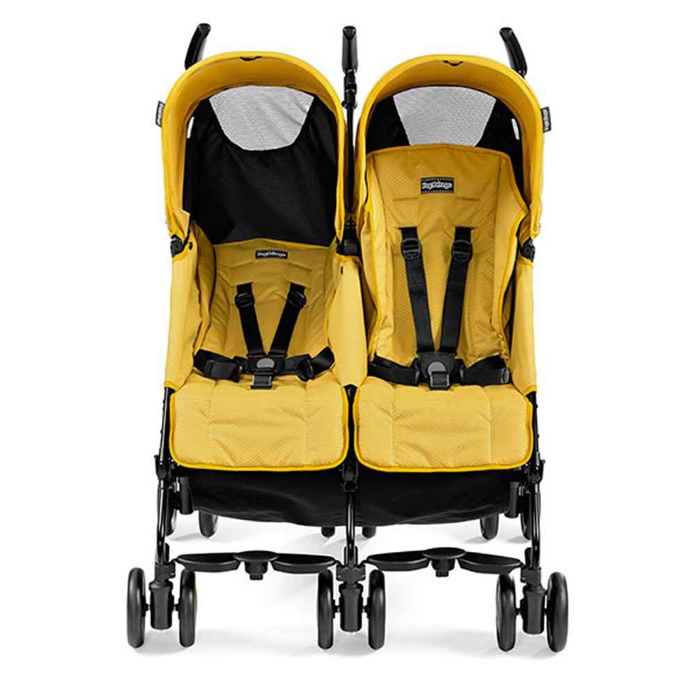 Peg Perego Pliko Mini Twin İkiz Bebek Arabası Mod Yellow