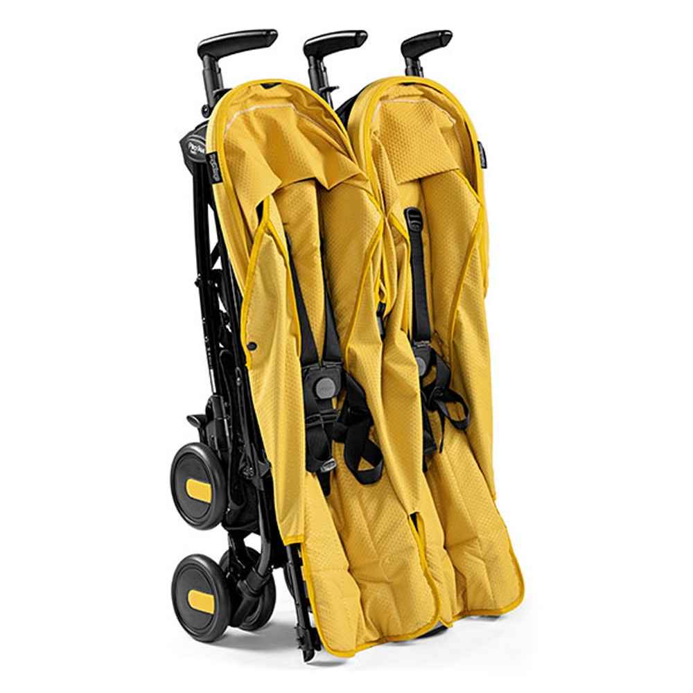 Peg Perego Pliko Mini Twin İkiz Bebek Arabası Mod Yellow