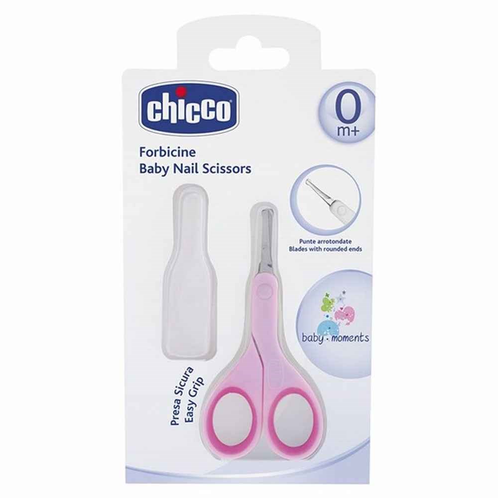 Chicco Baby Nails Scissors Tırnak Makası Pembe