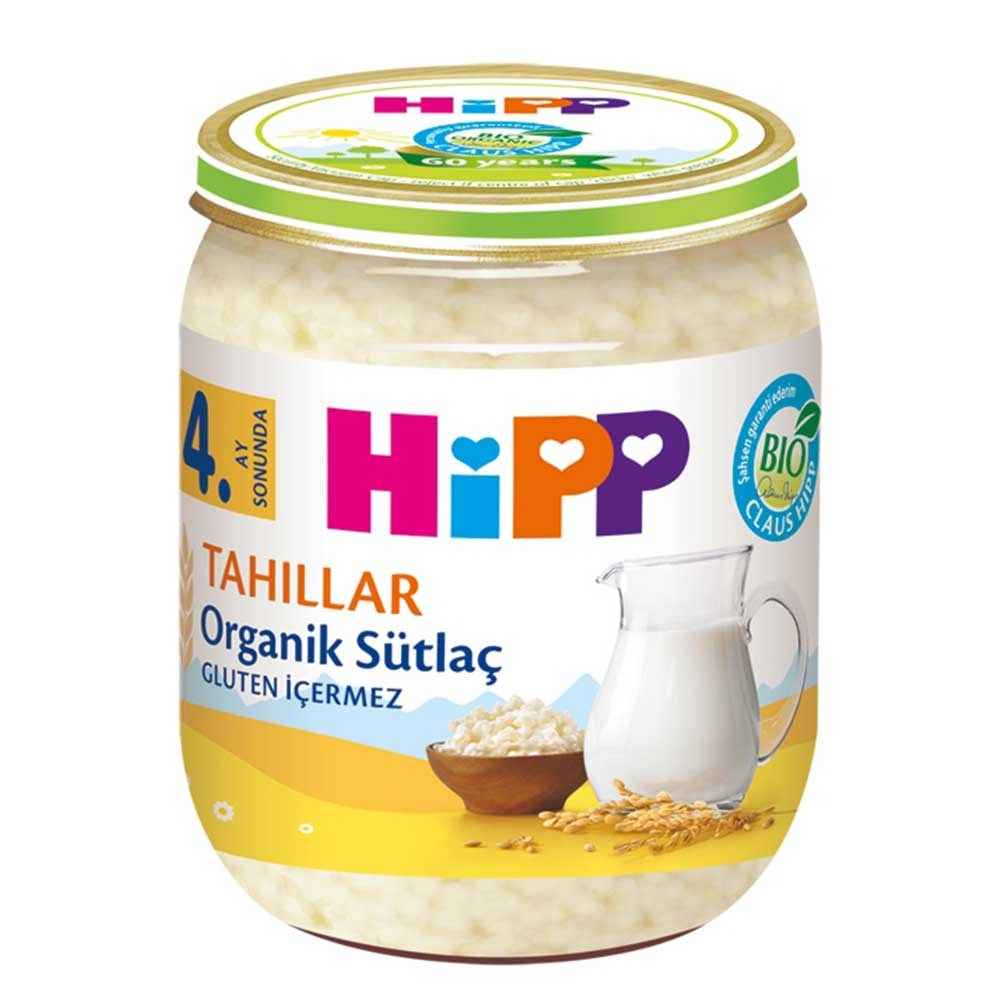 Hipp Organik Sütlaç 125 Gr +4 Ay 