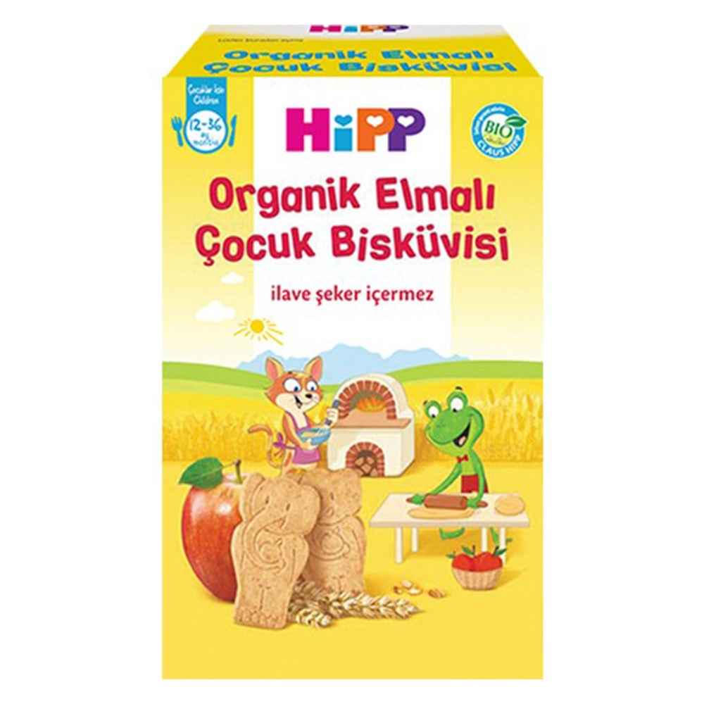 Hipp Organik Elmalı Çocuk Bisküvisi 150 Gr 1-3 Yaş 