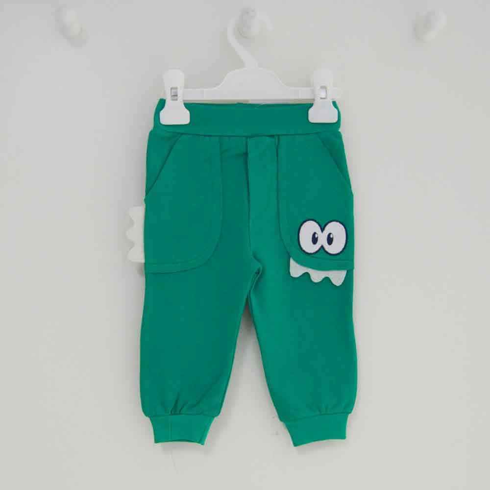 O baby 4229 Bebek Pantolonu Yeşil