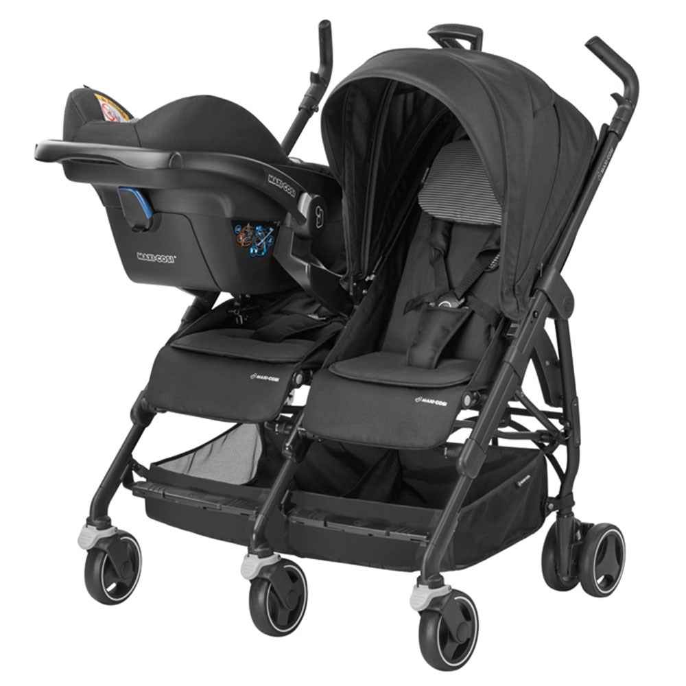 Maxi Cosi Dana For 2 İkiz Bebek Arabası Nomad Black