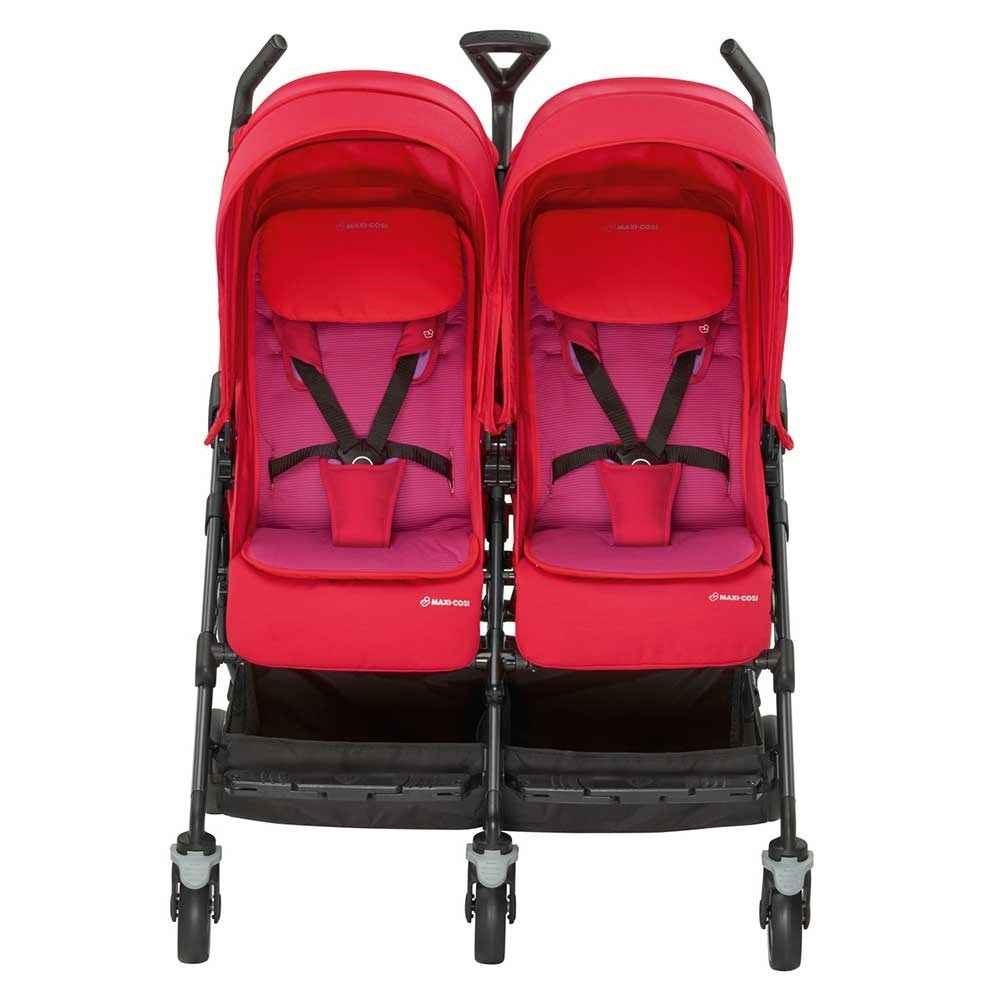 Maxi Cosi Dana For 2 İkiz Bebek Arabası Red Orchid