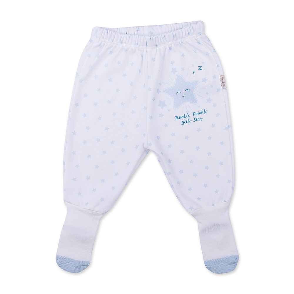 KitiKate S19780 Dream Twinkle Bebek Çoraptolonu Beyaz-Mavi