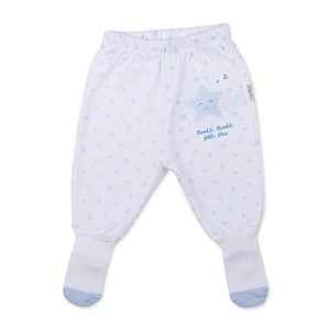 KitiKate S19780 Dream Twinkle Bebek Çoraptolonu Beyaz-Mavi