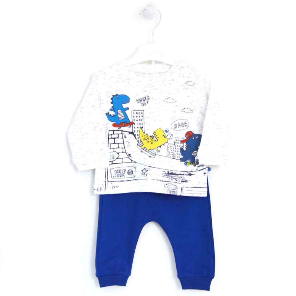 Mymio 7400 Bebek Pijama Takımı Mavi