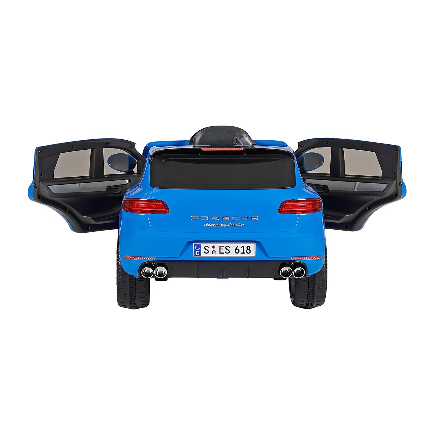 Rollplay Porsche Macan Turbo Akülü Araba W416QH04 12V Mavi