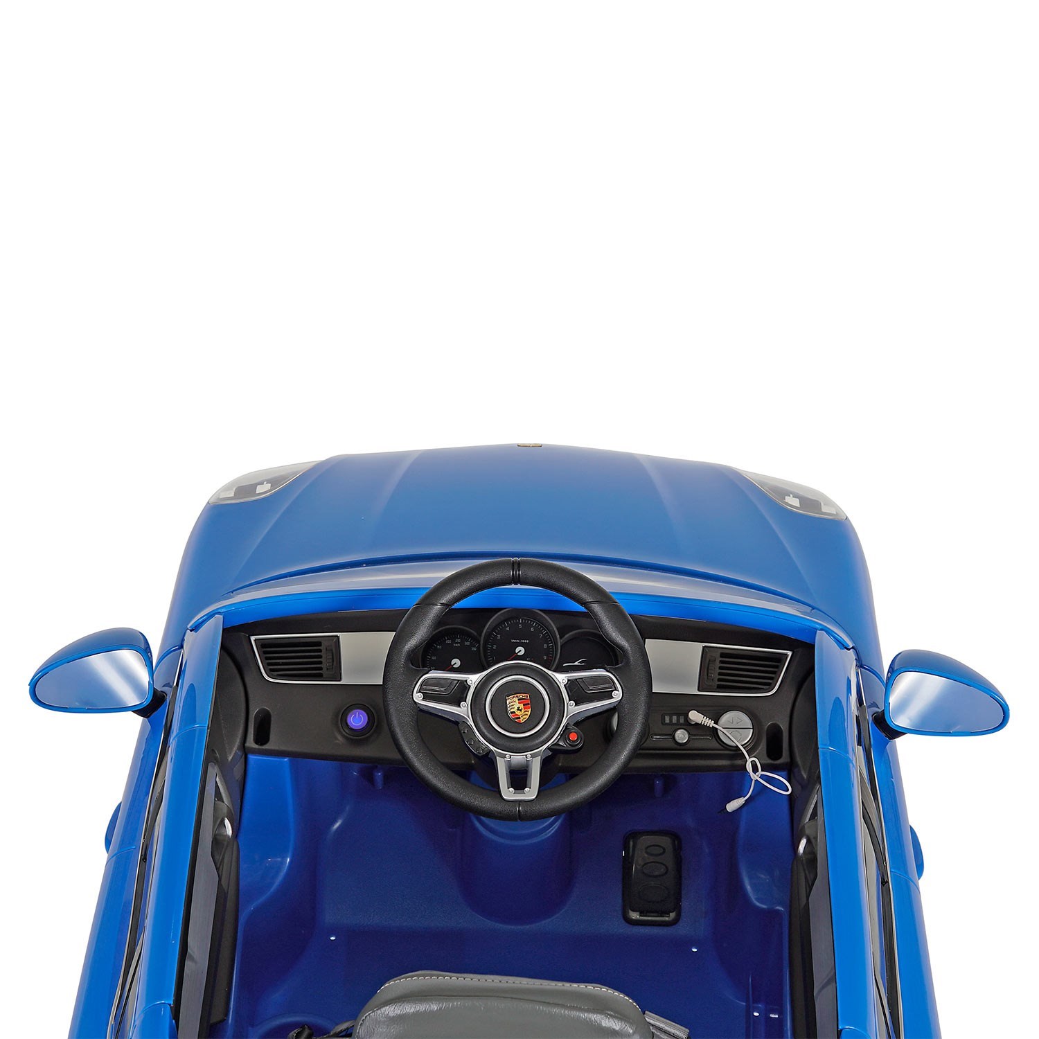 Rollplay Porsche Macan Turbo Akülü Araba W416QH04 12V Mavi