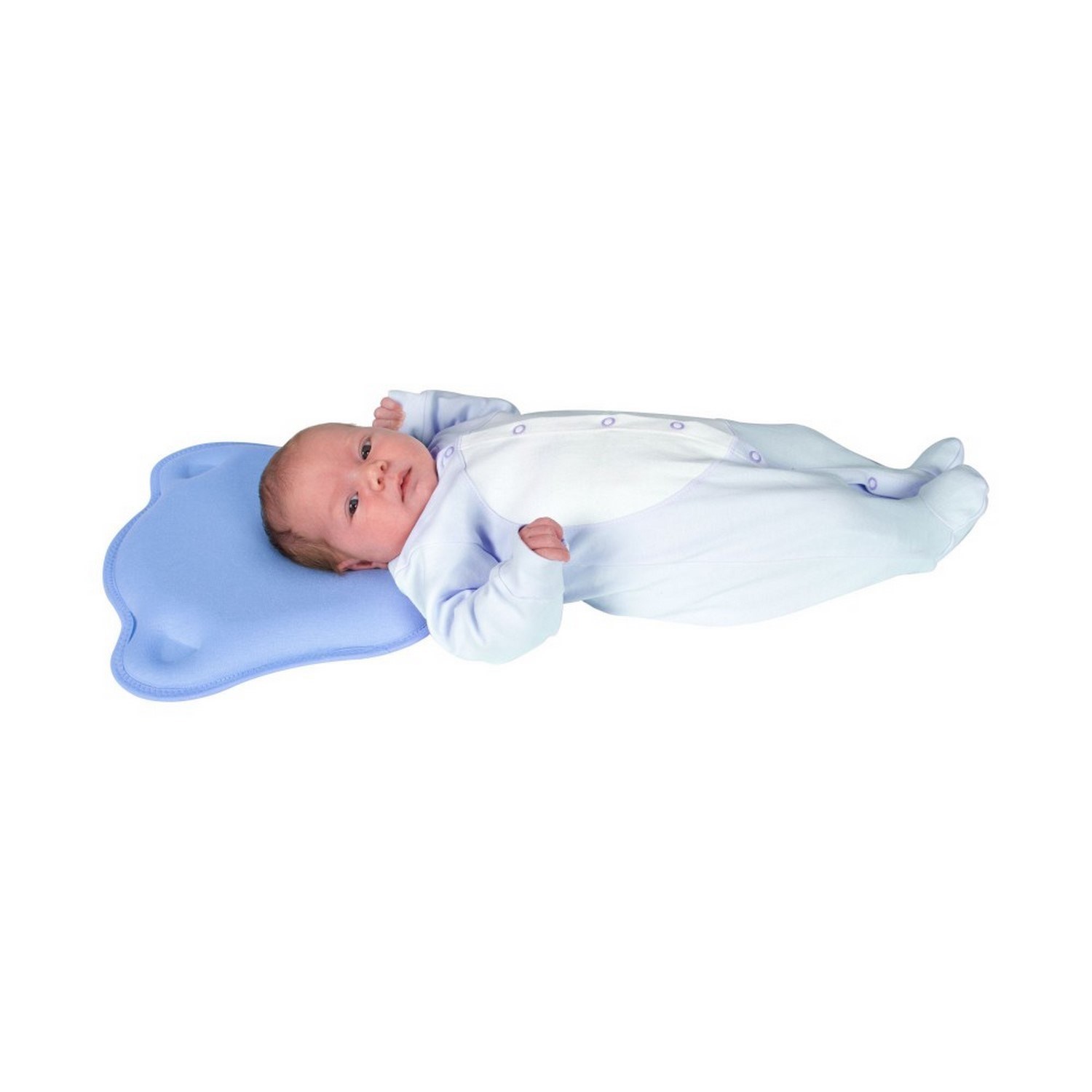 Sevi Bebe Bebek Kafa Şekillendirici Yastık 155 Mavi