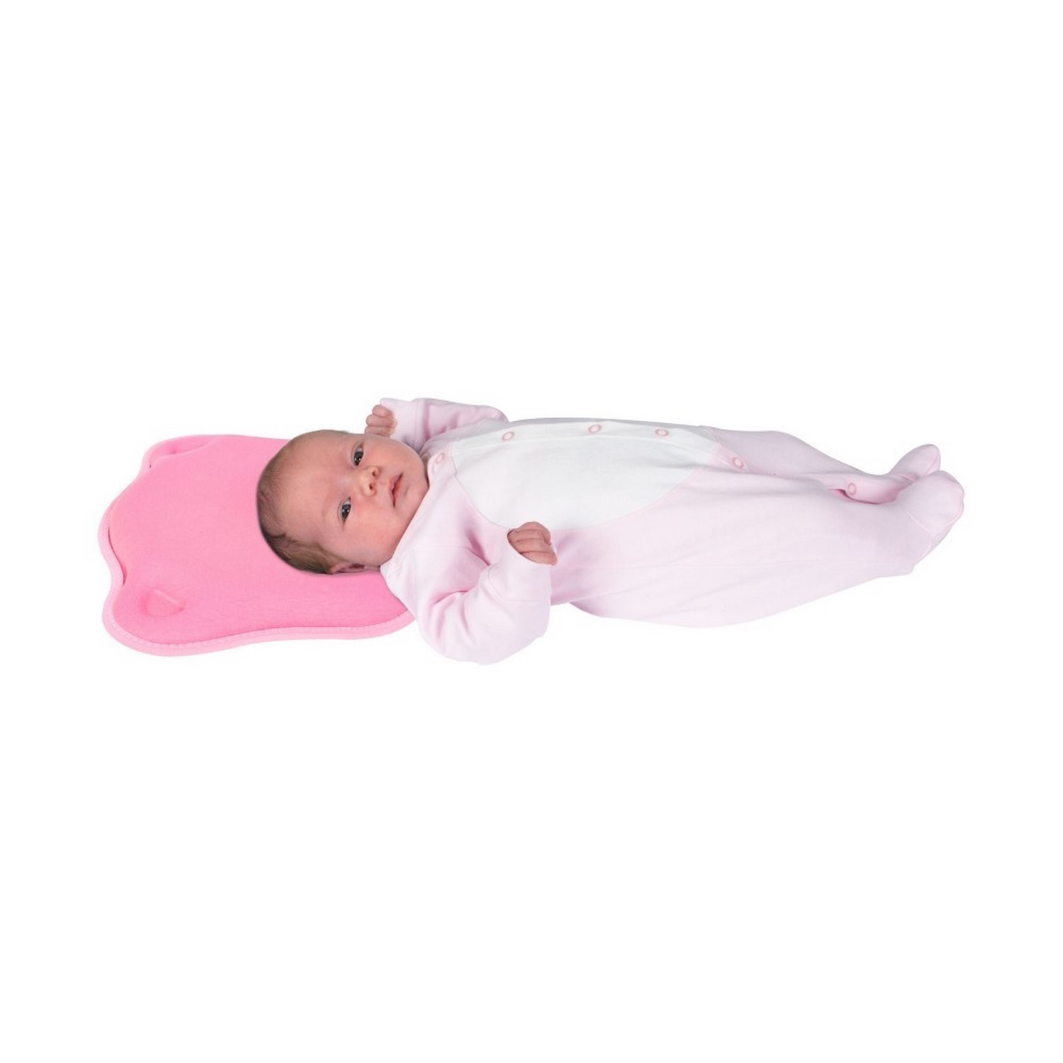 Sevi Bebe Bebek Kafa Şekillendirici Yastık 155 Pembe