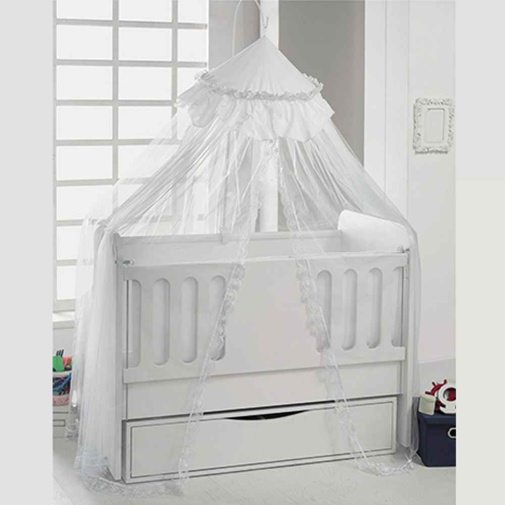 Kidboo Bebek Odası Cibinlik 180x600 Cm Beyaz