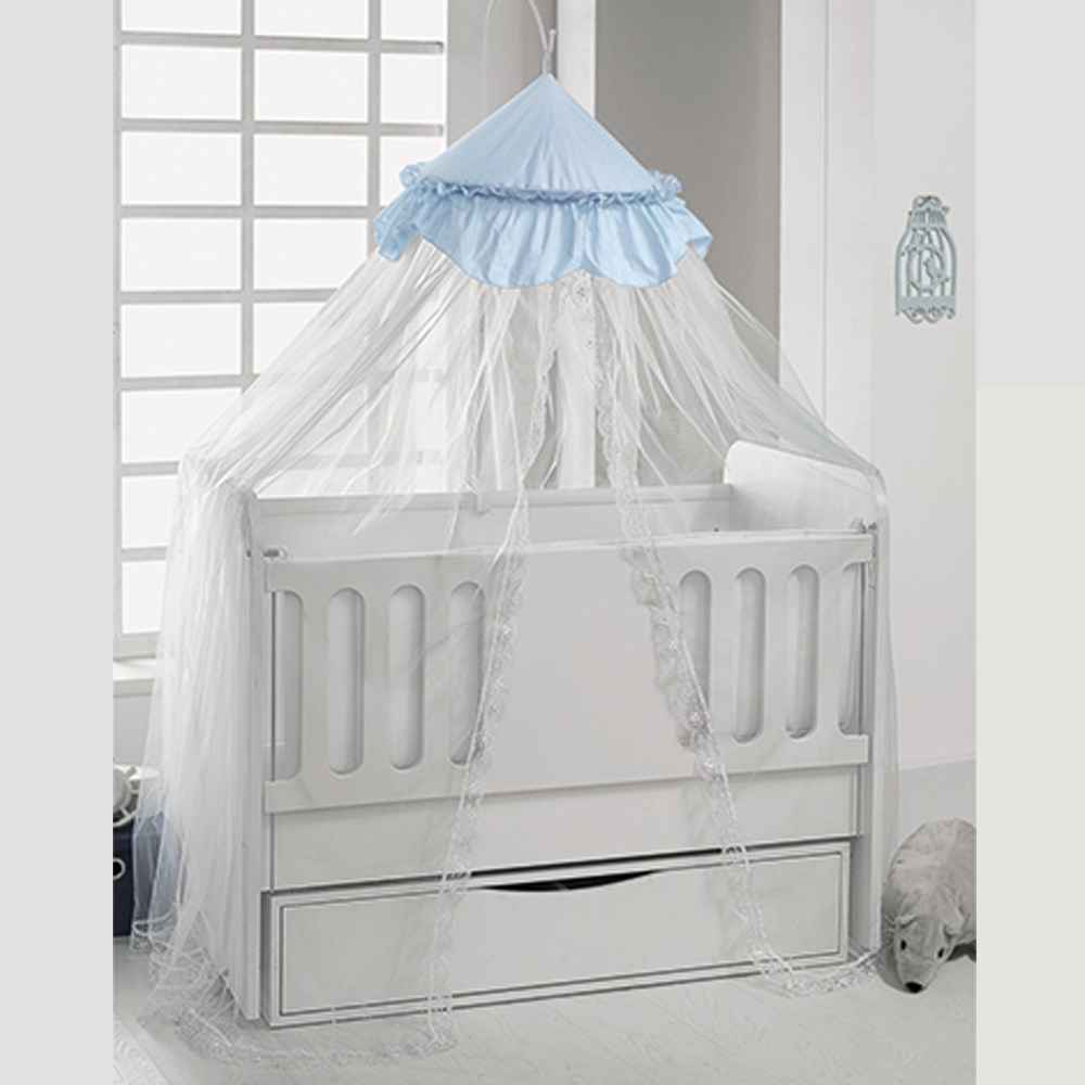 Kidboo Bebek Odası Cibinlik 180x600 Cm Mavi