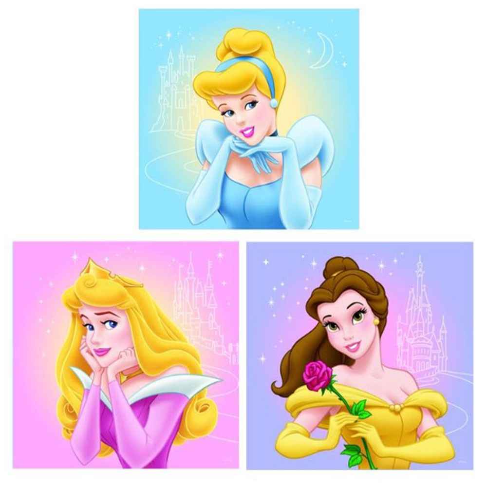 Decofun Disney Prenses Duvar Sticker 