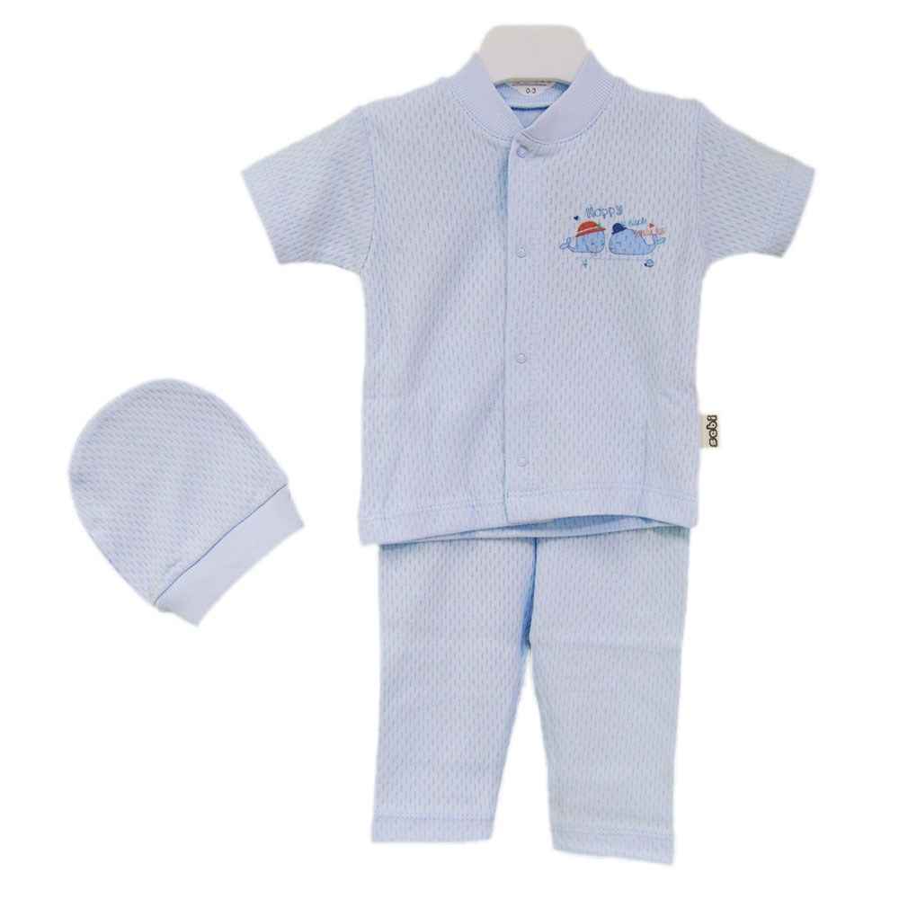 Sebi 12002 Bebek Pijama Takımı Mavi