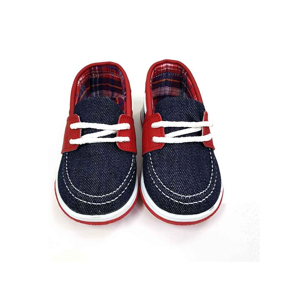Pappix 677 Bebek Ayakkabısı Lacivert-Kırmızı