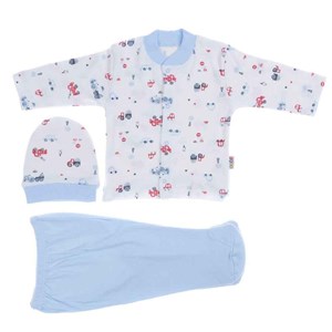 Sebi Bebe Bebek Pijama Takımı 12200 Mavi
