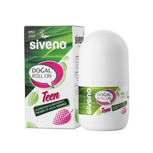Siveno Doğal Roll-On Teen Pink 50 ml 