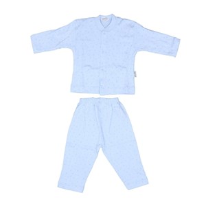 Sebi Kartaneli Bebek Pijama Takımı 2318 Mavi