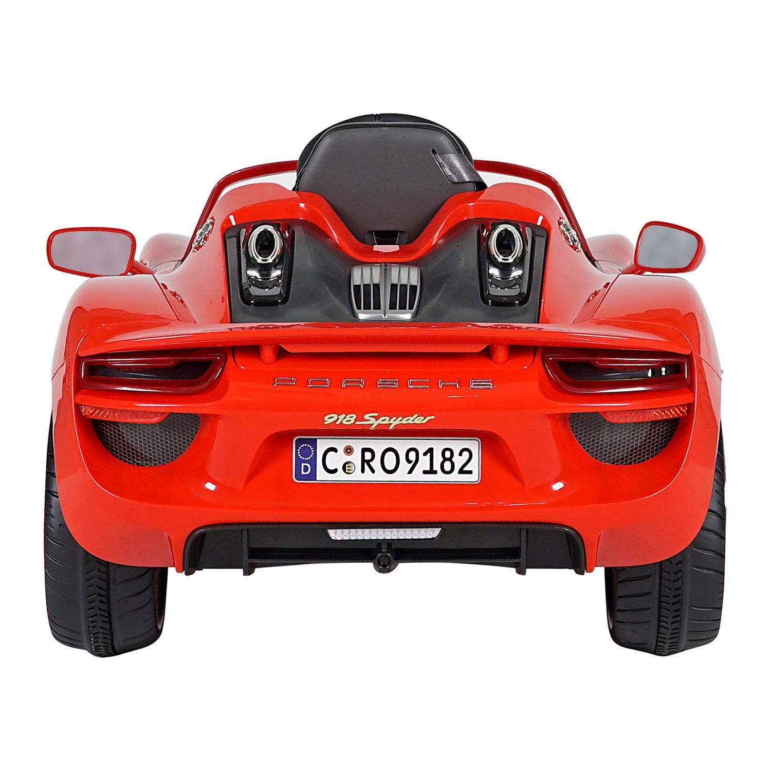 Rollplay Porsche Spyder 918 Akülü Araba W418QHG4 Kırmızı