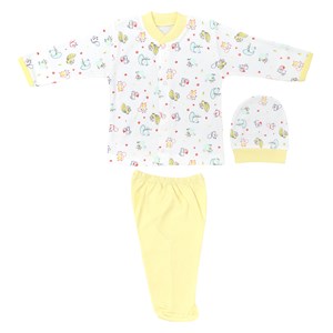 Sebi Bebe Sincap Baskılı Bebek Pijama Takımı 2262 Sarı