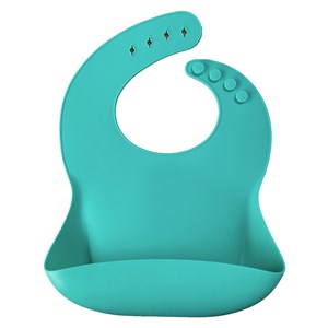 OiOi Basic Silikon Mama Önlüğü Yeşil