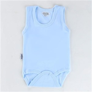 Sebi Bebe Askılı Bebek Body 0155 Mavi