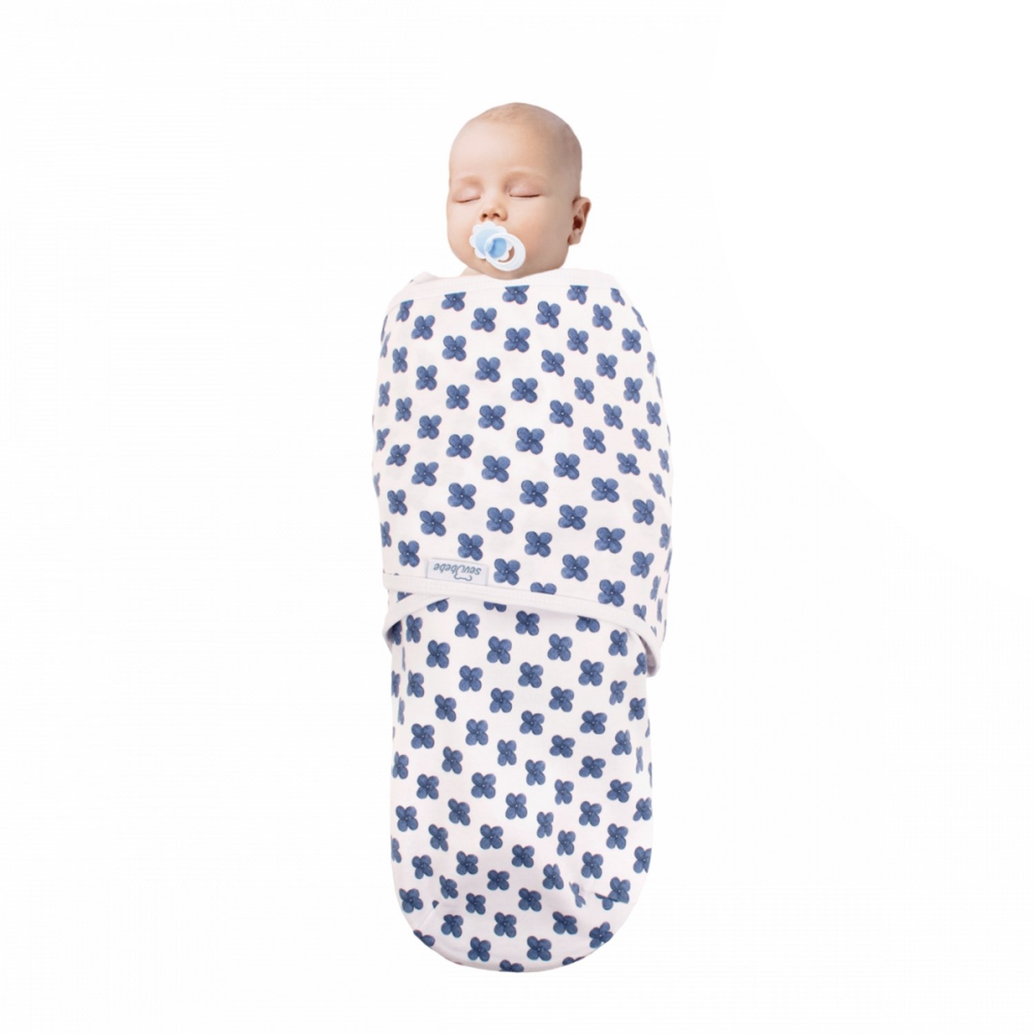 Sevi Bebe İnterlok Bebe Kundak 118 Mavi
