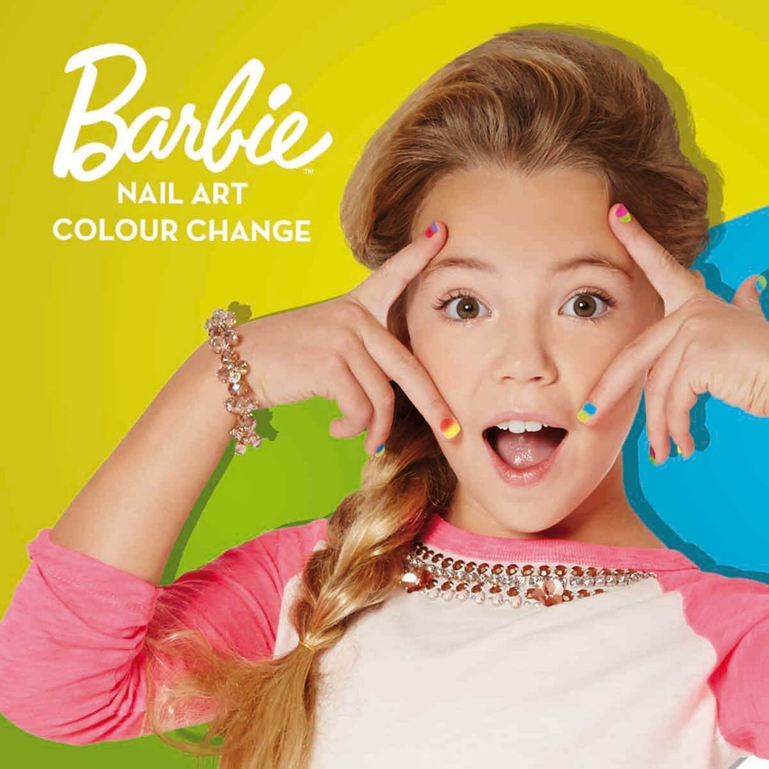 Sunman Barbie Renk Değiştiren Oje Yapım Seti 1009798 