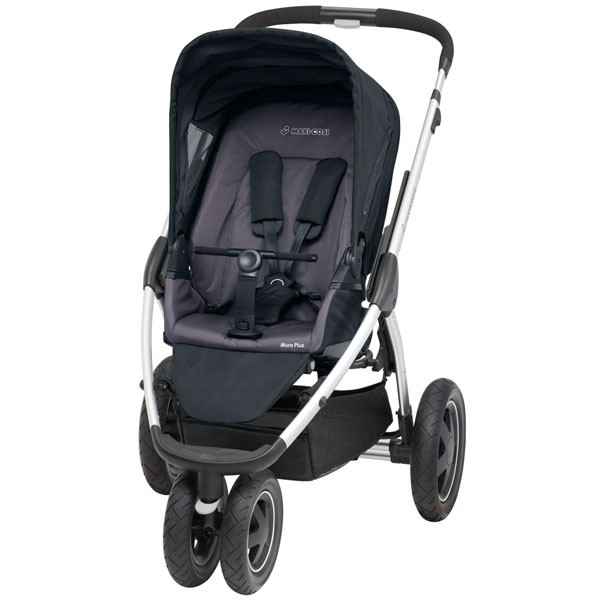 Maxi Cosi Maxi Mura 3 Plus Bebek Arabası Total Black